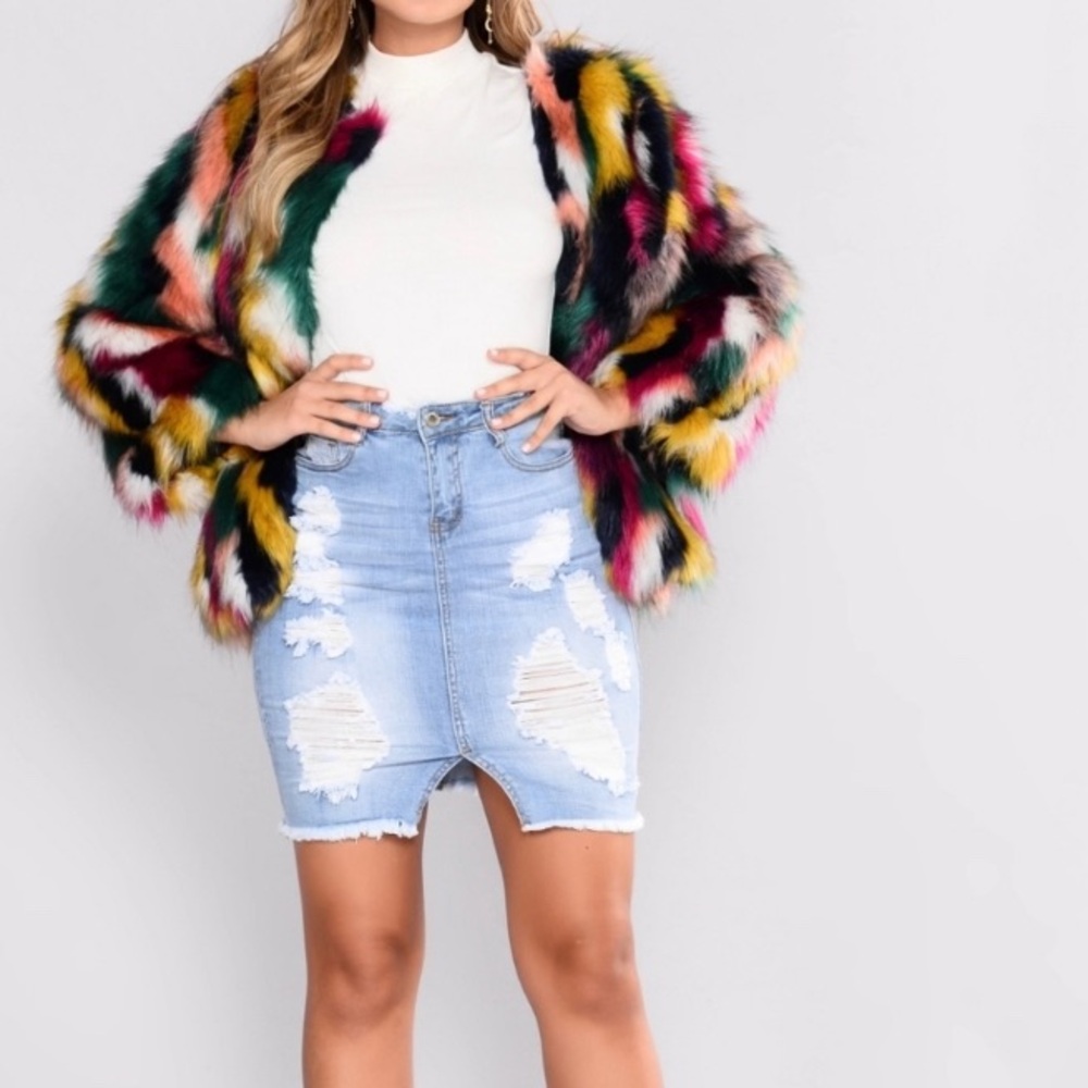 NWT 'Chosen One' Denim Skirt